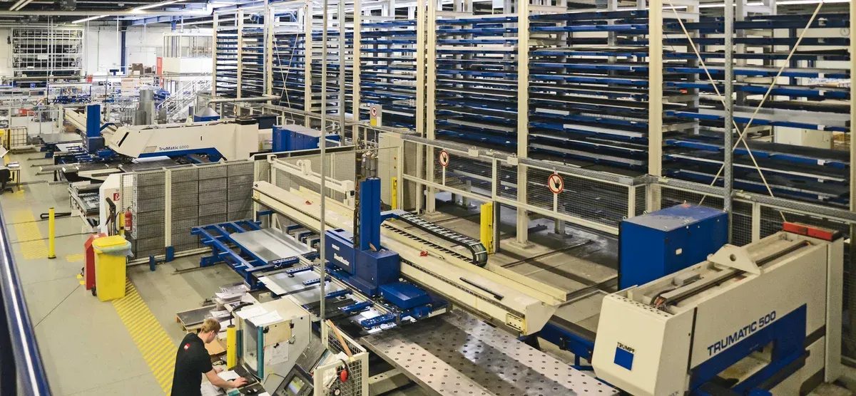 emco Group: Zentrales STOPA-Blechlager komplett modernisiert